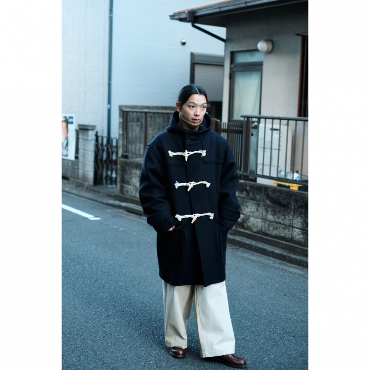 I am dork 90’s Duffle Coat　col-Dark navy I am dork 90's Duffle Coat col-Dark navy I am dork 90's Duffle