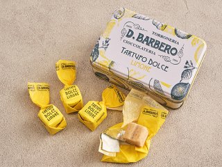 バルベロ トリュフチョコレート レモン缶