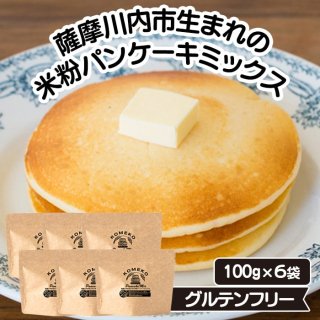 米粉 パンケーキミックス 100g 6袋セット