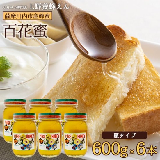 自家製百花蜜 600g 4本 【値下げしました】 - 調味料