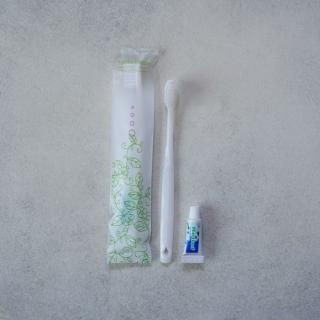 スケルトンブラシ40本セット スケルトンブラシ（L）パール 国産 40本 - アメニティグッズ