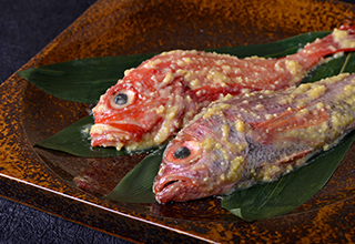 宇豆基野 | 西京漬 - Fish pickled in Sweet Kyoto style miso -