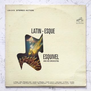 <img class='new_mark_img1' src='https://img.shop-pro.jp/img/new/icons50.gif' style='border:none;display:inline;margin:0px;padding:0px;width:auto;' />Esquivel And His Orchestra - Latin-Esque (LP)