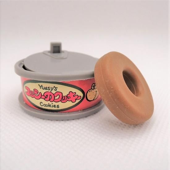 消しゴムはんこNo.344 ちびうさとクッキー 消しゴムはんこNo.344
