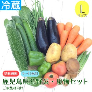 【送料無料】県産野菜・果物セット(お二人様向け) - おいどん鹿児島ｅモール