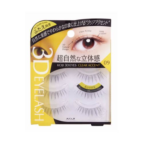 コージー 立体構造のつけまつげ 2TE6309 3D EYES アイラッシュ 09