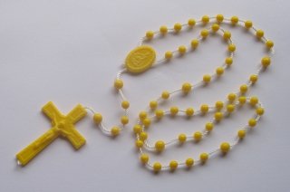 TheDelight　COLOR ROSARIO PENDANT YELLOW