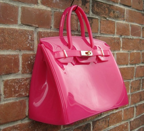 TheDelight JELLY BIRKIN NO FLAP BAG PINK ジェリー バーキン バッグ ...