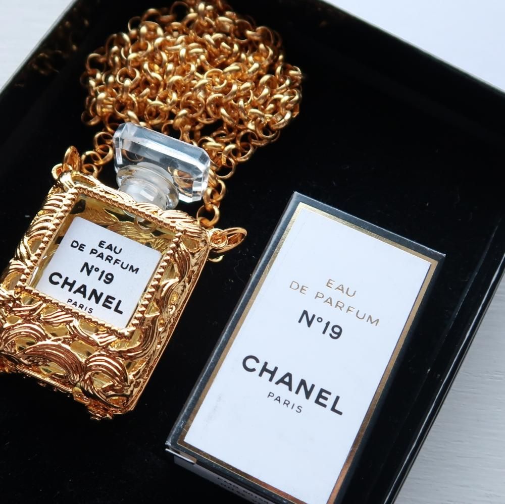 CHANEL シャネル 香水 ヴィンテージ ネックレス - ネックレス