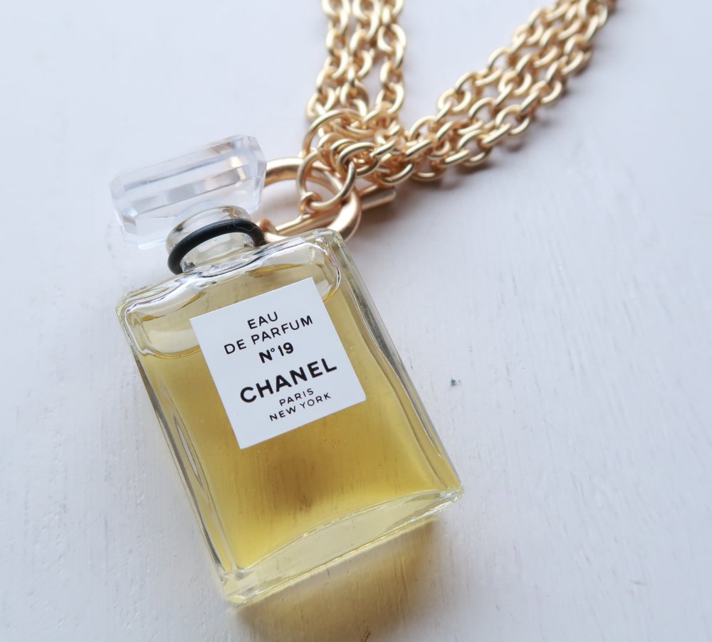 CHANEL vintage （シャネル　ヴィンテージ）PERFUME BOTTLE CHAIN NECKLESS 香水瓶 チェーン ネックレス -  vintage & select shop The Delight shop