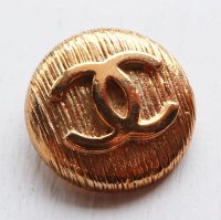 970-1 CHANEL（ヴィンテージ　シャネル）COCOマーク　ボタン　ゴールド
