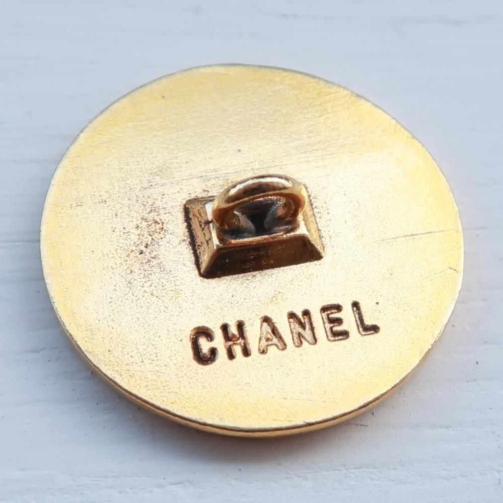CHANEL ヴィンテージ ボタン ゴールド クローバー CHANEL ヴィンテージ ボタン ゴールド クローバー CHANEL