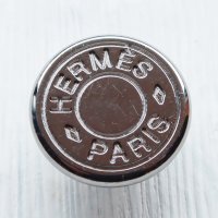 1048 HERMES（ヴィンテージ　エルメス） セリエ　マーク　スナップボタン　シルバー