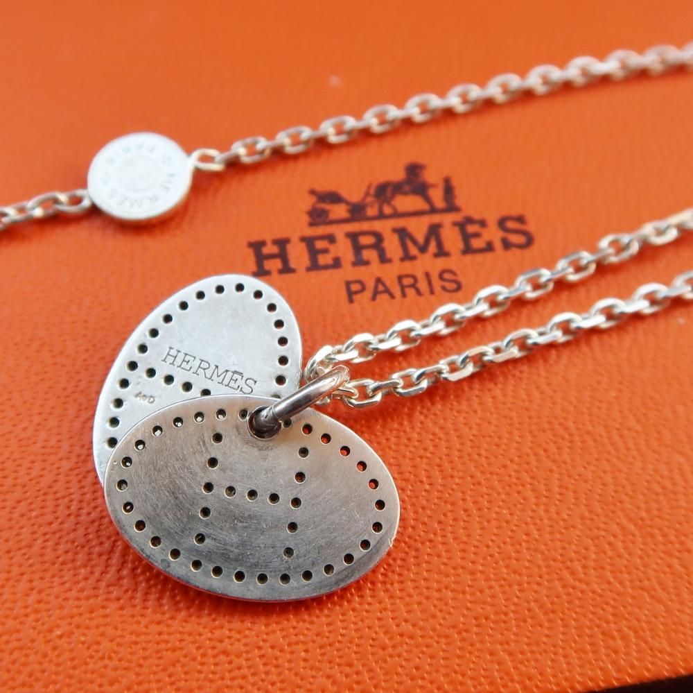 ファッションなデザイン HERMES エルメス セリエ ペンダントトップ