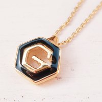 GIVENCHY（ヴィンテージ ジバンシー） G ロゴ デザイン ネックレス