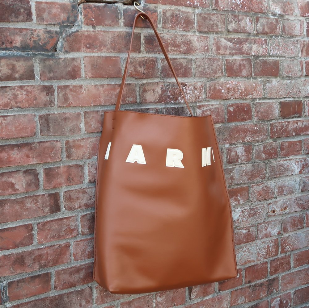 MARNI （マルニ）MUSEO HOBO BAG ミュージオ ホーボー トート バッグ キャメル - vintage & select shop  The Delight shop