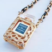 CHANEL vintage ʥͥ롡ơPERFUME BOTTLE NECKLESS  쥶 ͥå쥹 COCO