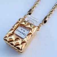 CHANEL vintage ʥͥ롡ơMATERASSE PERFUME BOTTLE NECKLESS ޥȥå  쥶 ͥå쥹NO.19