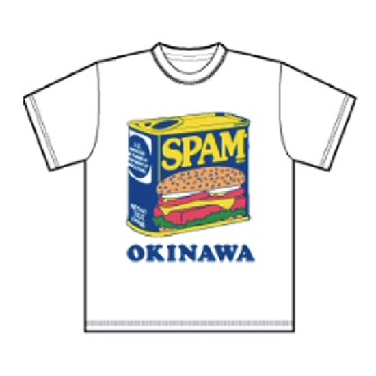 【ゆうパケット発送】SPAM（スパム）キッズＴシャツ（缶） - おきなわ屋産地直送センター