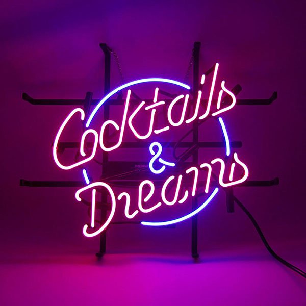 Cocktail Dreams ネオンサイン NEON SIGN カクテルネオン看板 店舗用 雑貨 看板 ネオン管