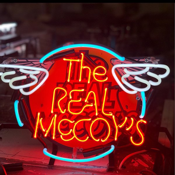 ネオンサイン The Real Mecoy's NEON SIGN スタジオ ホーム バー カフェ クラブ 喫茶店 インテリア 装飾用 ネオン管