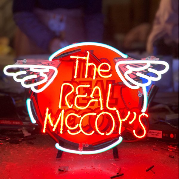 ネオンサイン The Real Mecoy's NEON SIGN スタジオ ホーム バー 