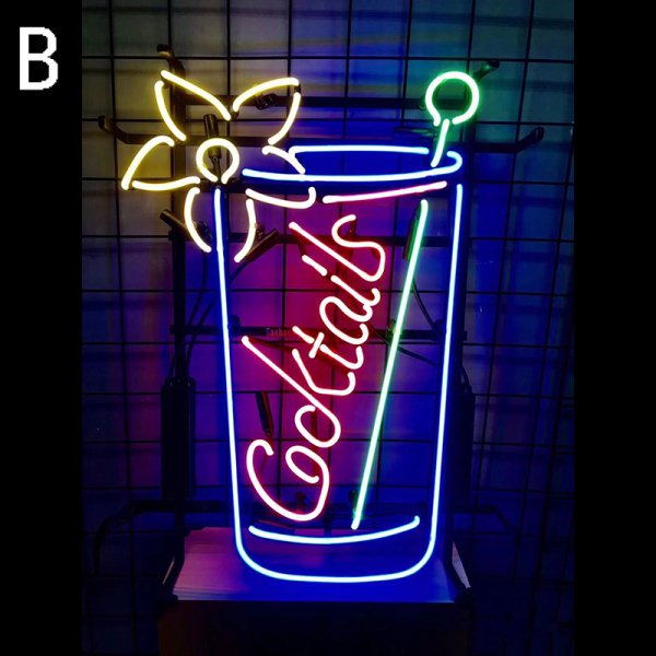 ネオンサイン カクテル ネオン看板 ネオンサイン 広告 店舗用 COCKTAIL NEON SIGN アメリカン雑貨 看板 ネオン管