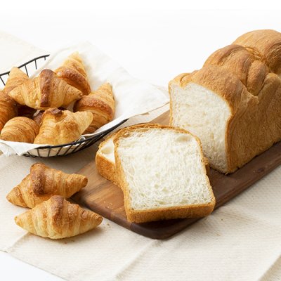 ル・クロのプチクロ 10個とクロワッサン食パン 1本(2斤)【送料無料】