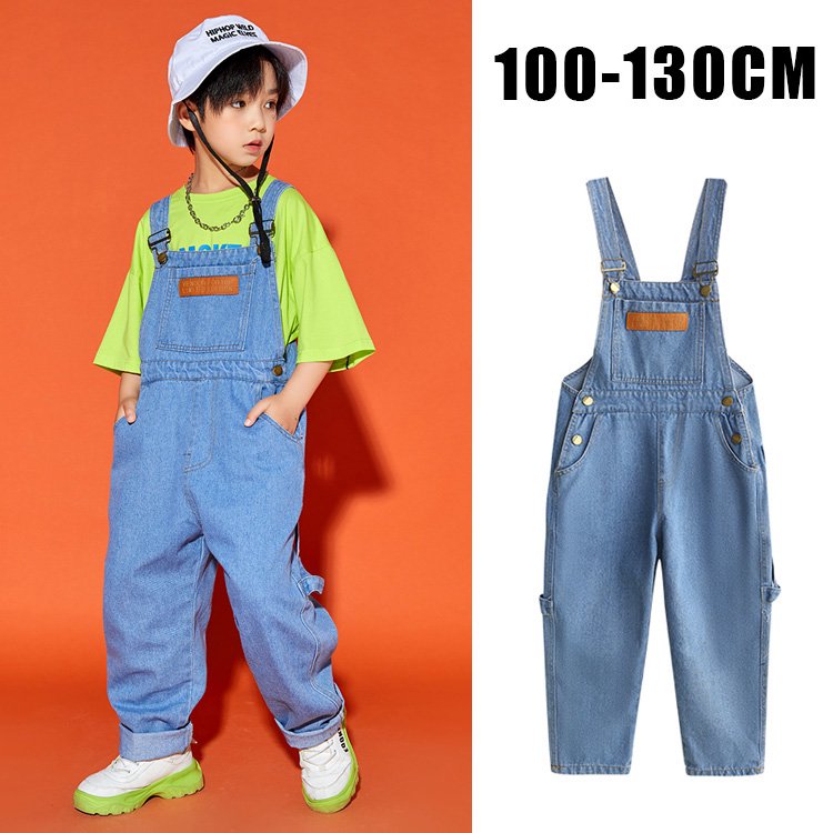 韓国子供服 オーバーオール デニム カジュアル サロペット 男の子 女の子 90cm 100cm 110cm 120cm 130cm 140cm 子供服  子ども服 ジュニア キッズ キッズ服 幼稚園 小学生 子ども 子供 女児 2歳 3歳 4歳 5歳 6歳 7歳 8歳 9歳 春夏