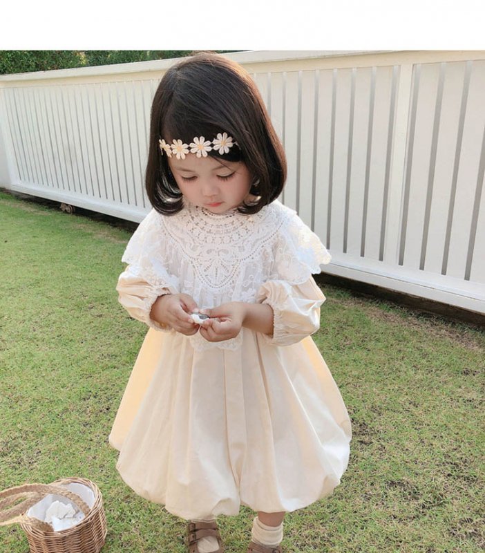 ワンピース キッズ 子供服 女の子 春服 長袖 レースワンピース 子供ドレス 子ども服 ベビー服 キッズワンピース 女児 お姫様 おしゃれ 可愛い  結婚式 誕生日 プレゼント just-for-you