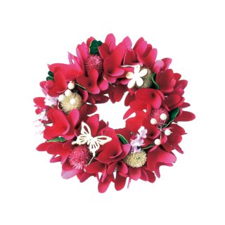 Natural Wreath åɥե Red SS ľ18cm