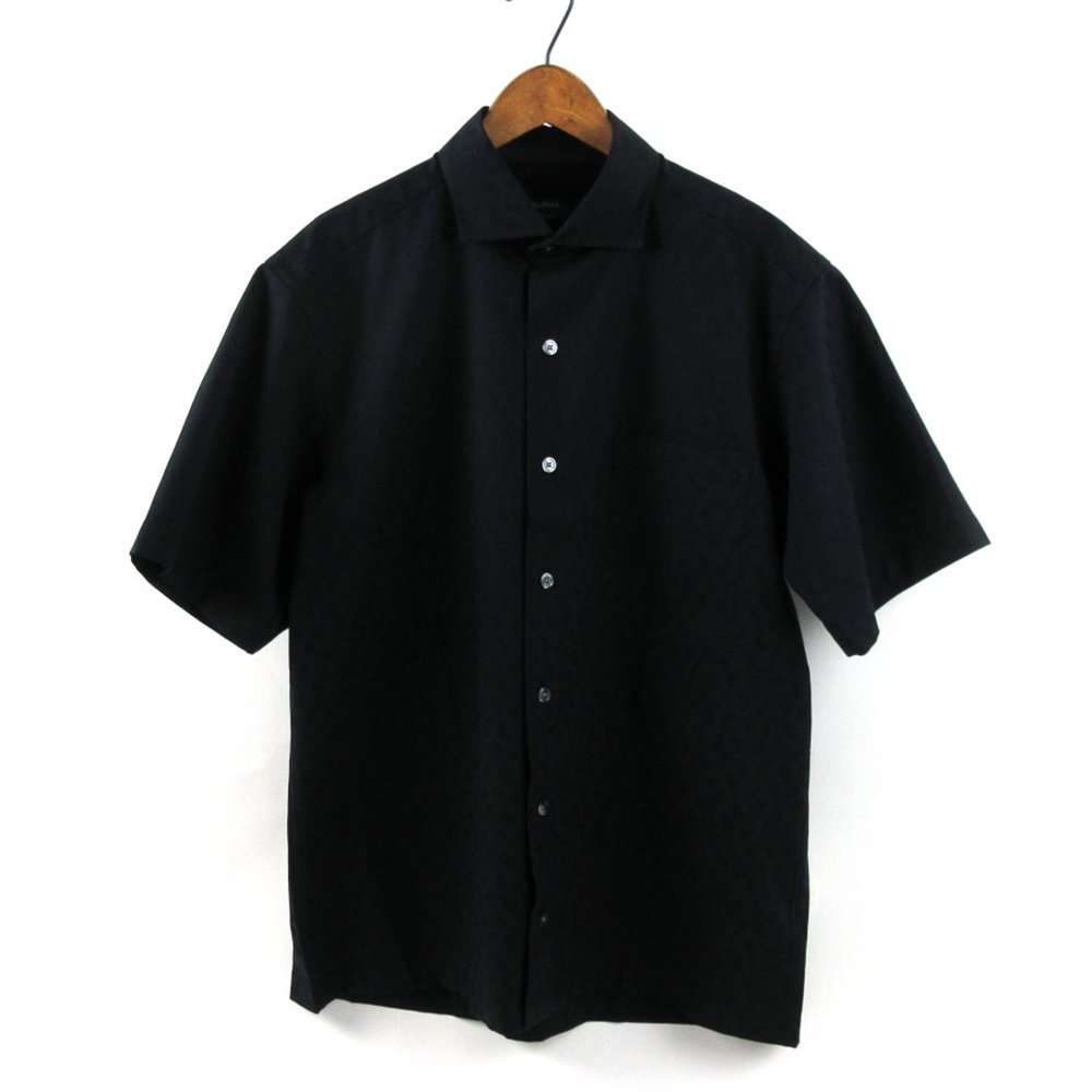 ALPHA CREATION “ ワイドカラーシャツ ” 【 ペイズリー 】 Navy 8811-02,8812-02 - ネックウェア専門店「ARA  ONLINE STORE」