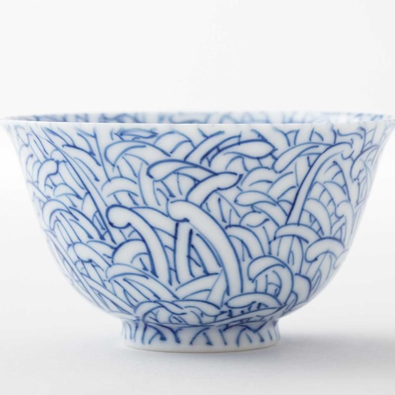 嘉久正窯 小煎茶碗 菊 - いい日になりますように