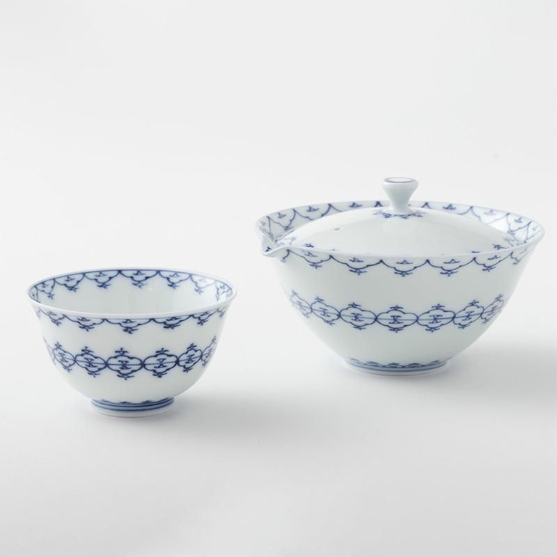 1968 三川内焼　嘉久正窯　手描き　牡丹　輪花小鉢　5客　未使用 1968 三川内焼 嘉久正窯 手描き 牡丹 輪花小鉢 5客 未使用