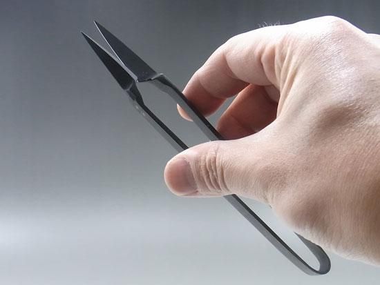 盆栽道具 小枝切鋏 全長210mm NO.36A 盆栽はさみ 1128：鋏屋一番