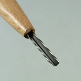 盆栽道具　ハイス鋼　彫刻刀　三角刀　刃渡り 1.5　〜　9mm