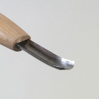 盆栽道具　ハイス鋼　彫刻刀　丸すくい　刃渡り 1.5　〜　18mm