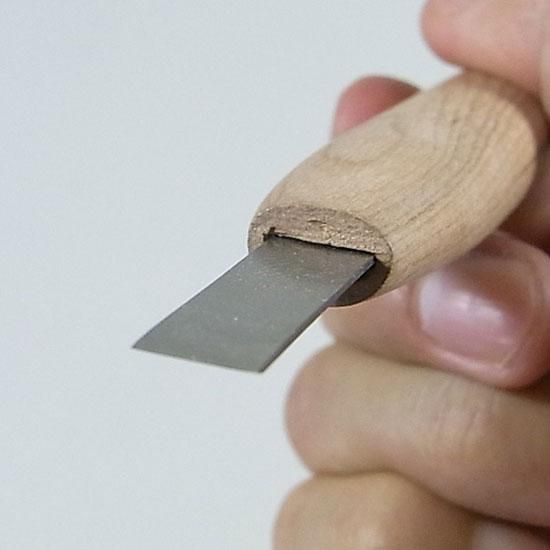 盆栽道具 ハイス鋼 彫刻刀 平刀 刃渡り 1.5 ～ 18mm - 盆栽
