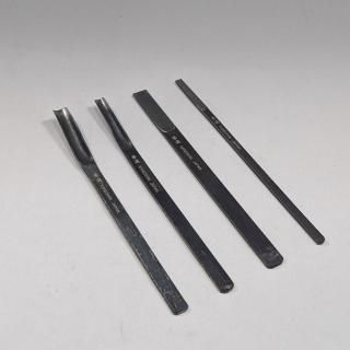 特上共柄　盆栽用彫刻刀　　平刃２本セット 特上共柄 盆栽用彫刻刀 平刃2本セット 特上共