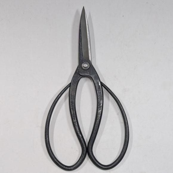 手打ち長刃盆栽鋏 （兼進作）～青紙（青鋼）～ 全長200mm No.41A