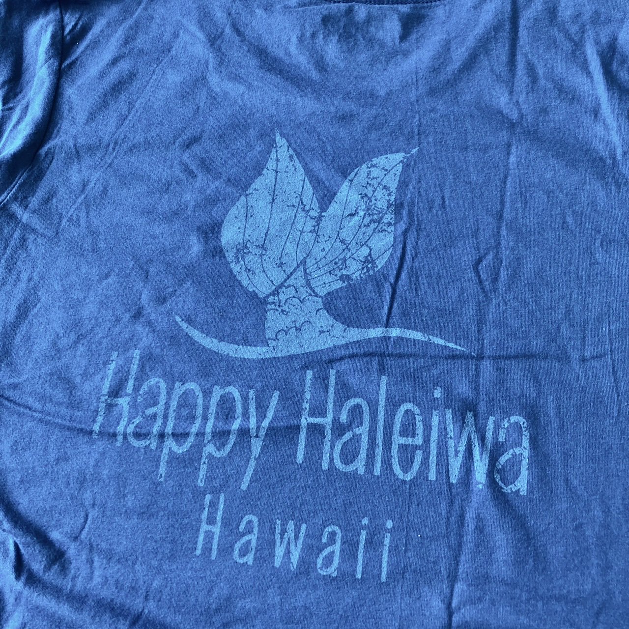 現品限り！Happy HALEIWA レディースTシャツ：Mermaid at ブルー M