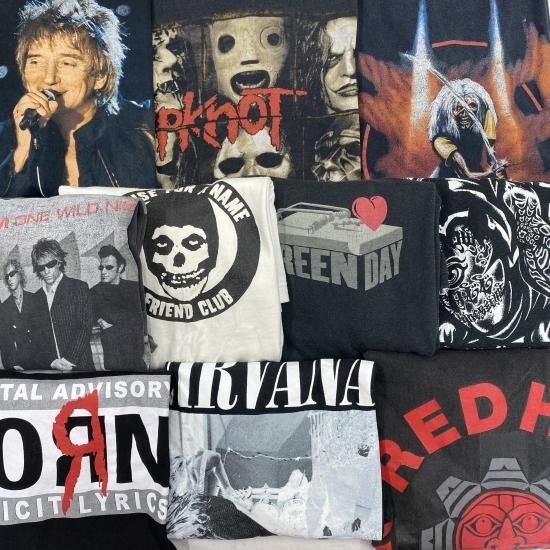 アメカジ] バンドTシャツおまかせ10枚セット - 古着屋janjan