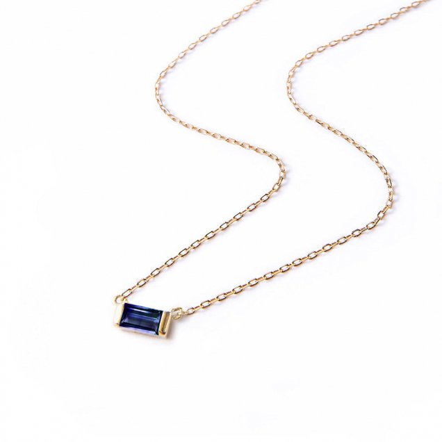 AMYOʥߡ Baguette Gemstone Necklace ֥롼ե