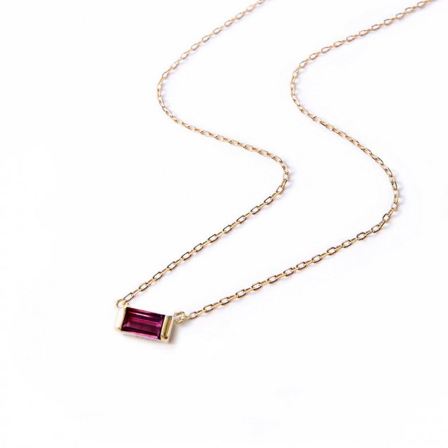 AMYOʥߡ Baguette Gemstone Necklace ӡ