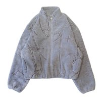 <img class='new_mark_img1' src='https://img.shop-pro.jp/img/new/icons1.gif' style='border:none;display:inline;margin:0px;padding:0px;width:auto;' />GEM CREATURE FLEECE JACKET