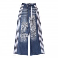 YORI SPORT 5 STRIPE DENIM PANTS