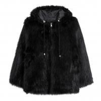 OPEN YY REVERSIBLE FAUX FUR HOOD JACKET
