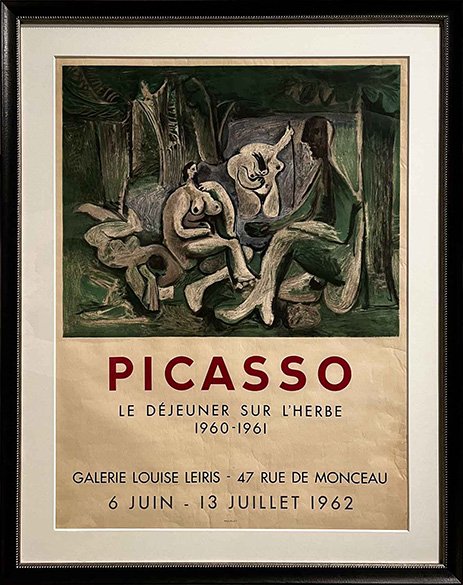 Picasso LeDejeuner sur L'Herbe 1962