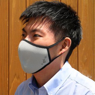 3D立体布マスク　立体メッシュマスク　レディース　ホワイト　吸水・速乾