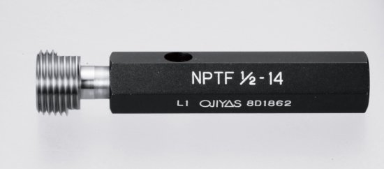 最高級 NPTF 1/8 ガスネジ プラグゲージ 中古品 中古品 基準器、ゲージ 